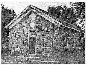 picture of Goldendale District School; build 1882